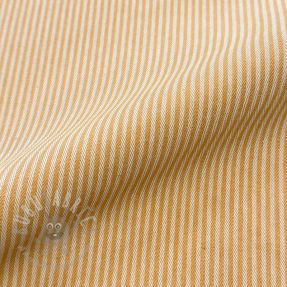 Decoration fabric DOBBY Colored stripe ochre