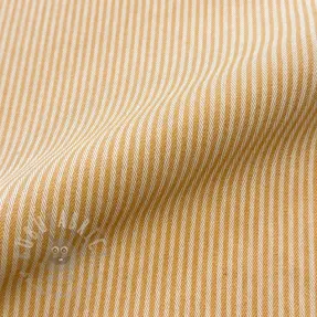 Decoration fabric DOBBY Colored stripe ochre
