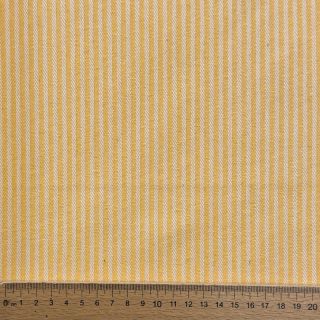 Decoration fabric DOBBY Colored stripe warm yellow