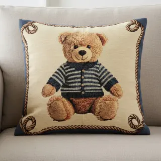 Decoration fabric GOBELIN PREMIUM Teddy Bear Nautic PANEL
