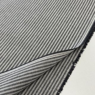 Decoration fabric DOBBY Colored stripe graphite