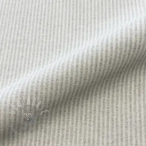 Decoration fabric DOBBY Colored stripe light grey