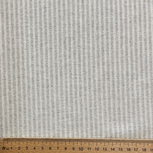 Decoration fabric DOBBY Colored stripe light grey