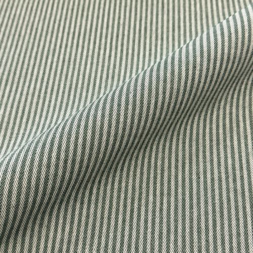 Decoration fabric DOBBY Colored stripe bottle green