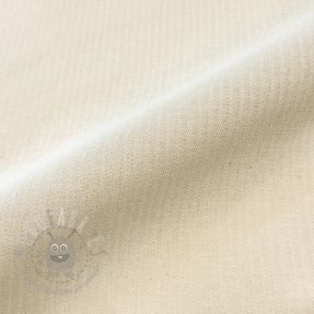 Decoration fabric DOBBY Colored stripe naturel