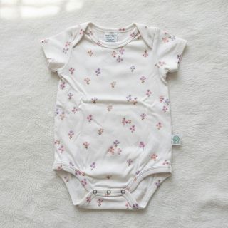 Cotton fabric FLANNEL Flowers white