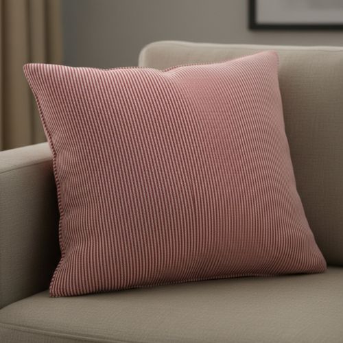 Decoration fabric DOBBY Colored stripe cherry