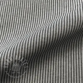 Decoration fabric DOBBY Colored stripe black