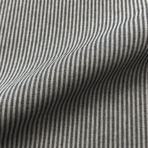 Decoration fabric DOBBY Colored stripe black