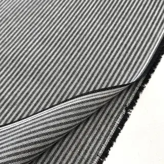 Decoration fabric DOBBY Colored stripe black