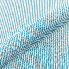 Decoration fabric DOBBY Colored stripe turquoise