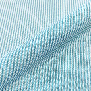 Decoration fabric DOBBY Colored stripe turquoise