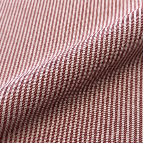 Decoration fabric DOBBY Colored stripe burgundy