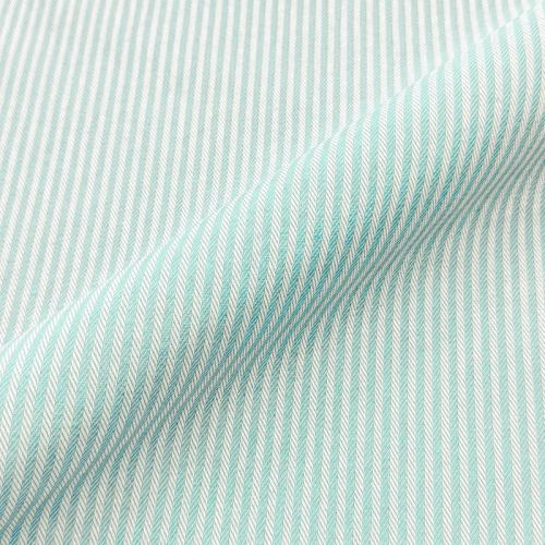 Decoration fabric DOBBY Colored stripe mint