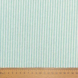 Decoration fabric DOBBY Colored stripe mint