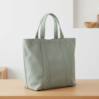 Decoration fabric DOBBY Colored stripe bottle green