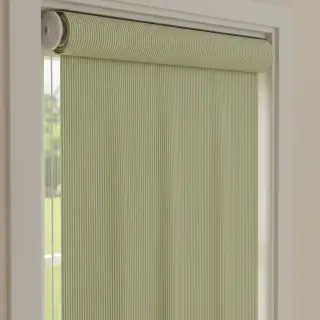 Decoration fabric DOBBY Colored stripe light green