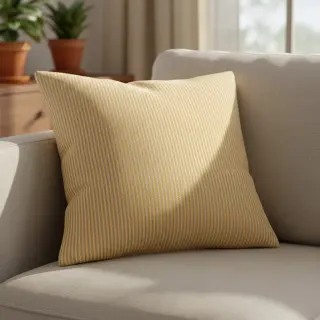 Decoration fabric DOBBY Colored stripe ochre