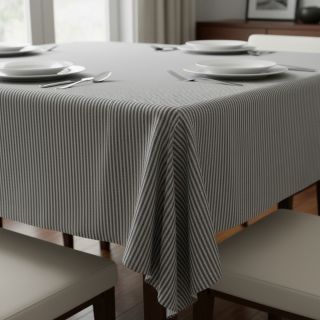 Decoration fabric DOBBY Colored stripe graphite