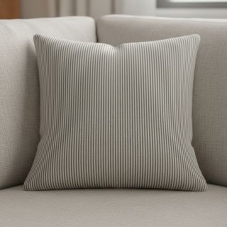 Decoration fabric DOBBY Colored stripe graphite