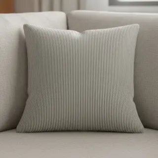 Decoration fabric DOBBY Colored stripe graphite