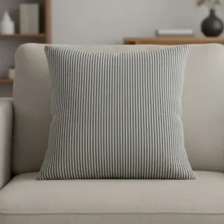 Decoration fabric DOBBY Colored stripe black