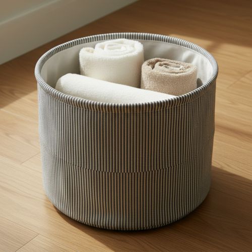 Decoration fabric DOBBY Colored stripe black