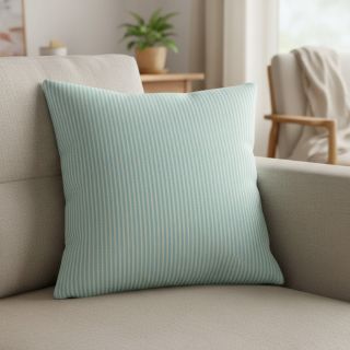 Decoration fabric DOBBY Colored stripe mint