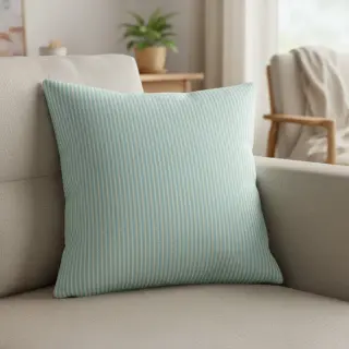 Decoration fabric DOBBY Colored stripe mint