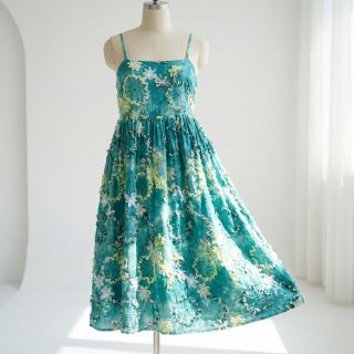 Cotton fabric TIE DYE EMBROIDERY Eva tape design B