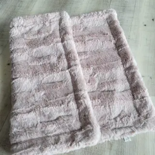 Faux fur Lara rose
