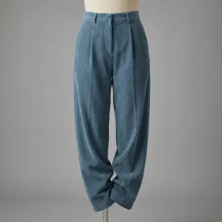 Fine corduroy blue