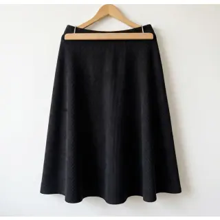 Fine corduroy black