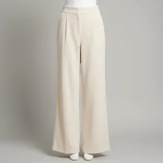 Fine corduroy ecru