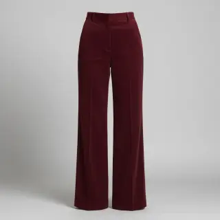 Fine corduroy bordeaux