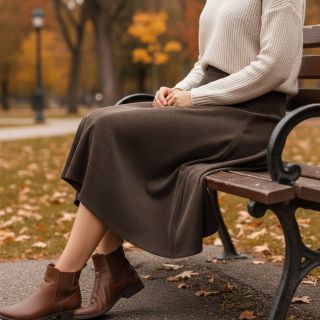 Fine corduroy dark brown