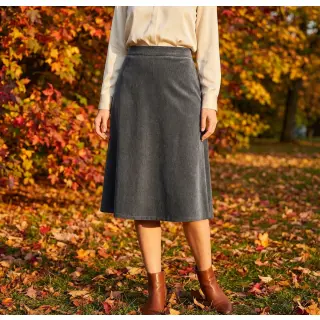Fine corduroy grey