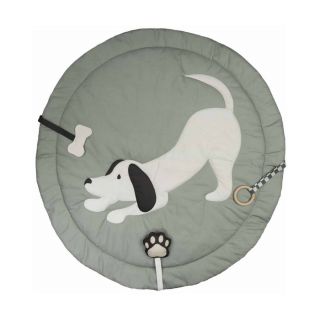 Cotton fabric Dog PANEL digital print