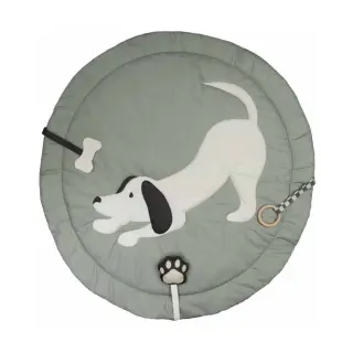 Cotton fabric Dog PANEL digital print