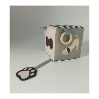 Cotton fabric Dog PANEL digital print