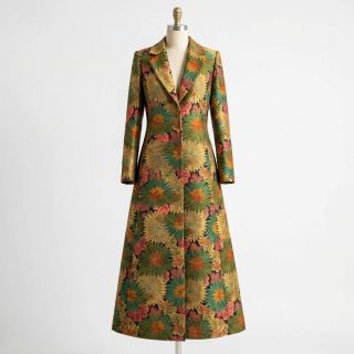 Decoration fabric jacquard Matcha allover kaki