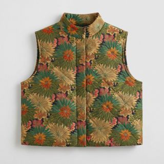 Decoration fabric jacquard Matcha allover kaki