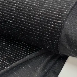 Cosy VELVET LUREX Stripe black