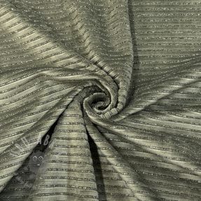 Cosy VELVET LUREX Stripe camo green