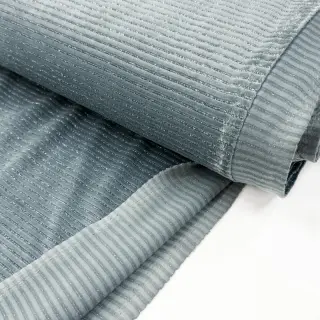 Cosy VELVET LUREX Stripe ocean green