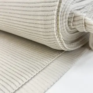 Cosy VELVET LUREX Stripe off white