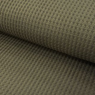 Knit fabrics WAFFLE BIG KNIT khaki