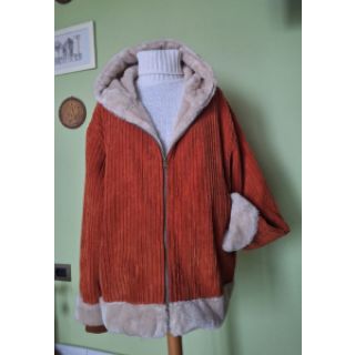 Corduroy Cofur fleece brick