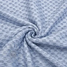 Knitted Angora honey blue