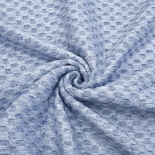 Knitted Angora honey blue